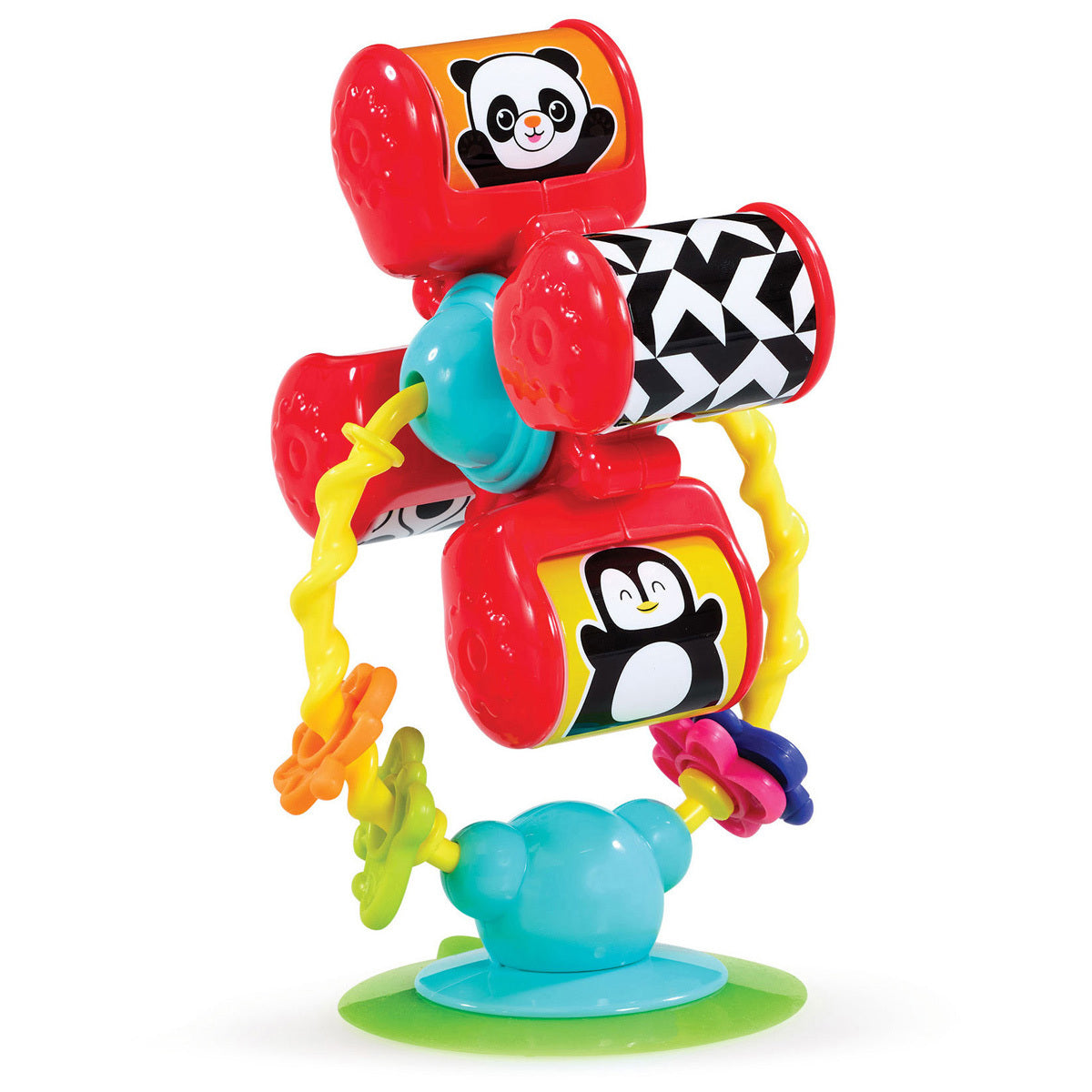 Tap and Spin Highchair Toy