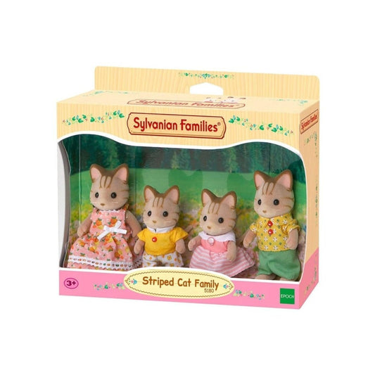 Sylvanian Families Striped Cat Family Sylvanian Families