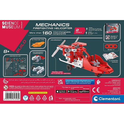 Clementoni Mechanics Firefighting Helicopter Clementoni