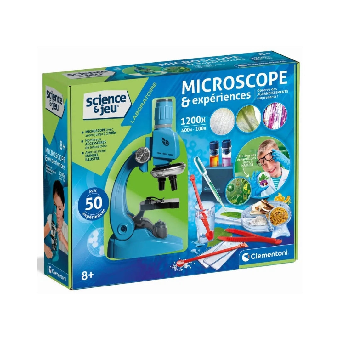Clementoni Microscope & Experiences (French) Clementoni