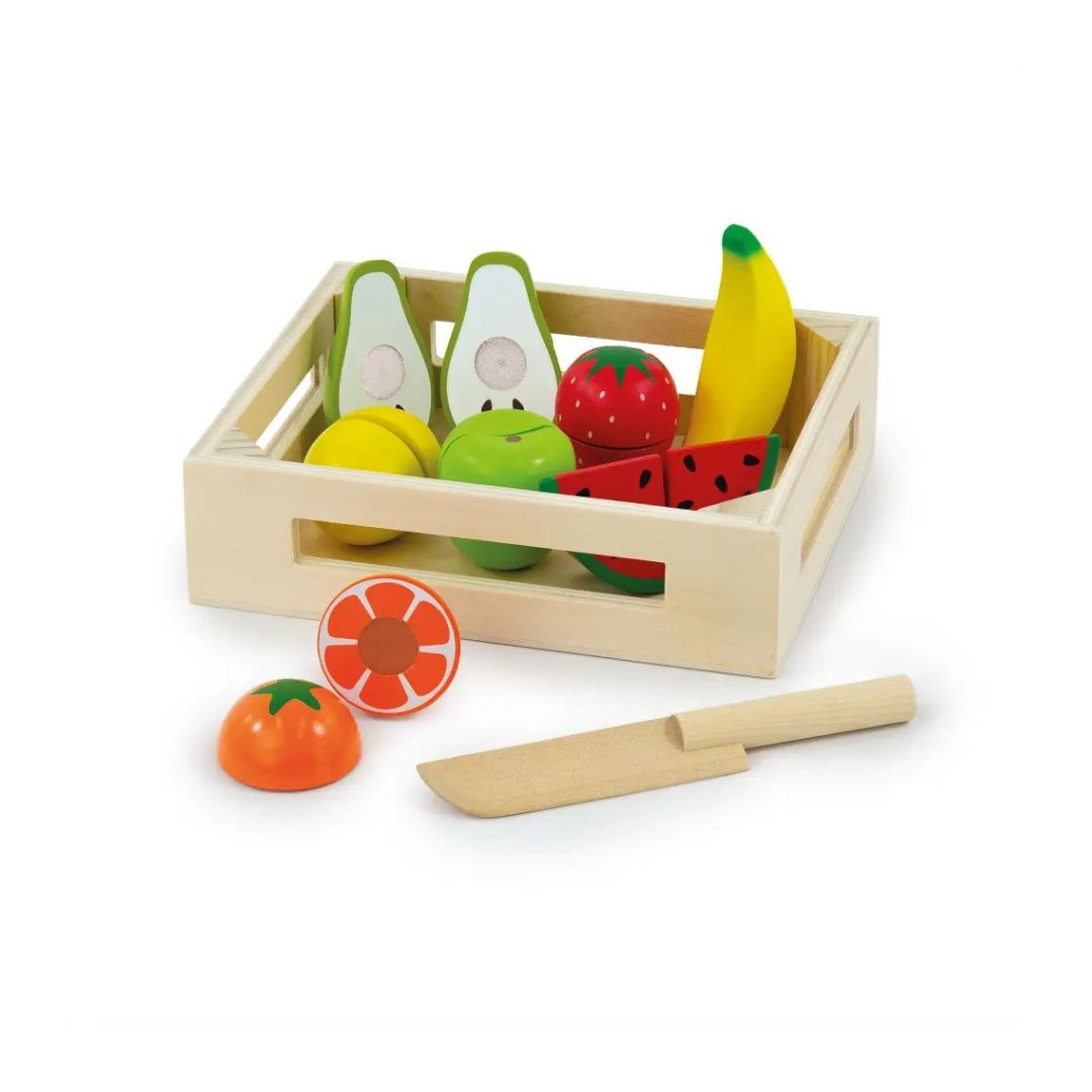 ELC Wooden Fruit Crate Early Learning Centre
