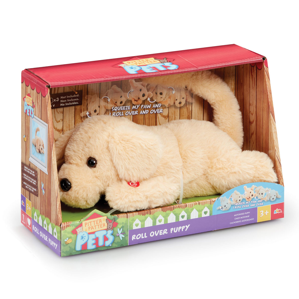 Pitter Patter Pets - Roll Over Puppy Electronic Pet Addo