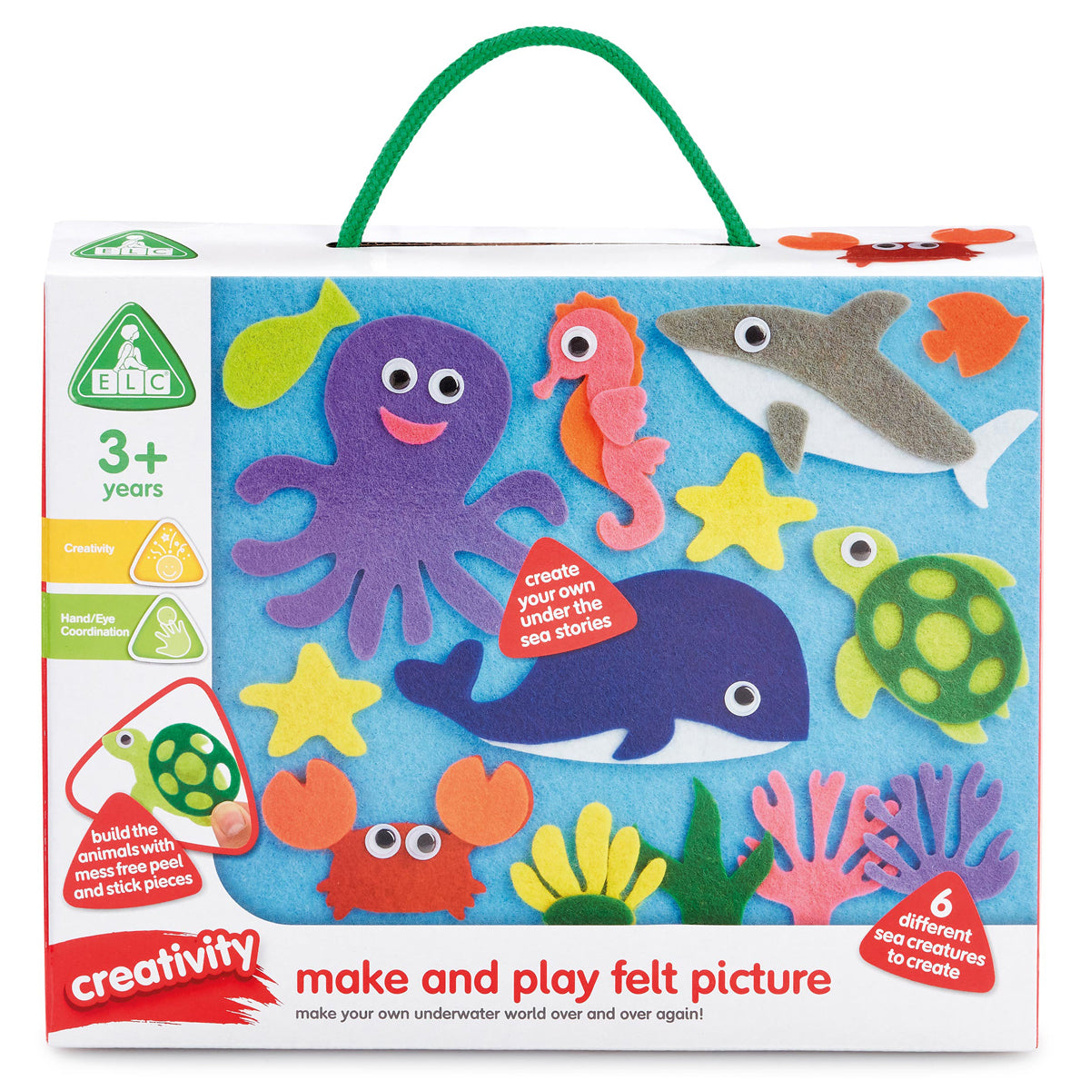 Under The Sea Make and Play Felt Picture Craft Set