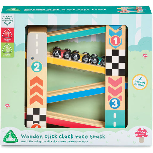 Wooden Click Clack Race Track