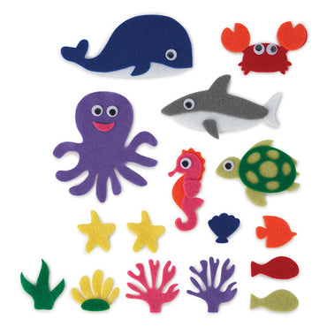 Under The Sea Make and Play Felt Picture Craft Set