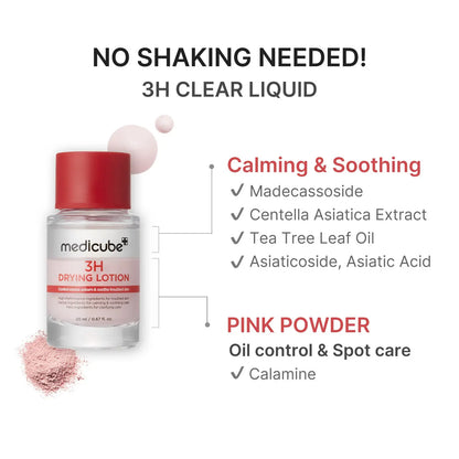 3H Drying Lotion 20 ML MEDICUBE