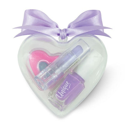 Unique Boutique Mini Heart Makeup Set Assorted Addo