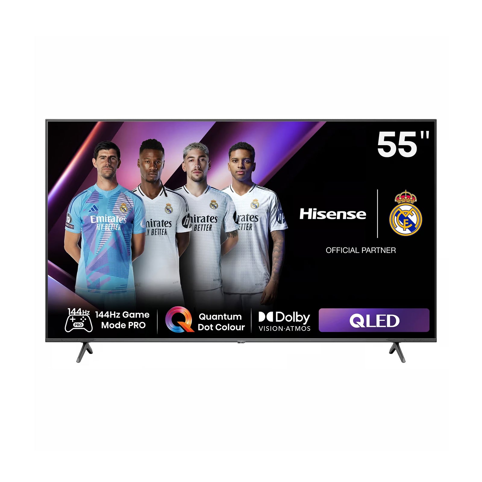 Hisense 55" QLED 4K VIDAA Gaming 144HZ Smart TV