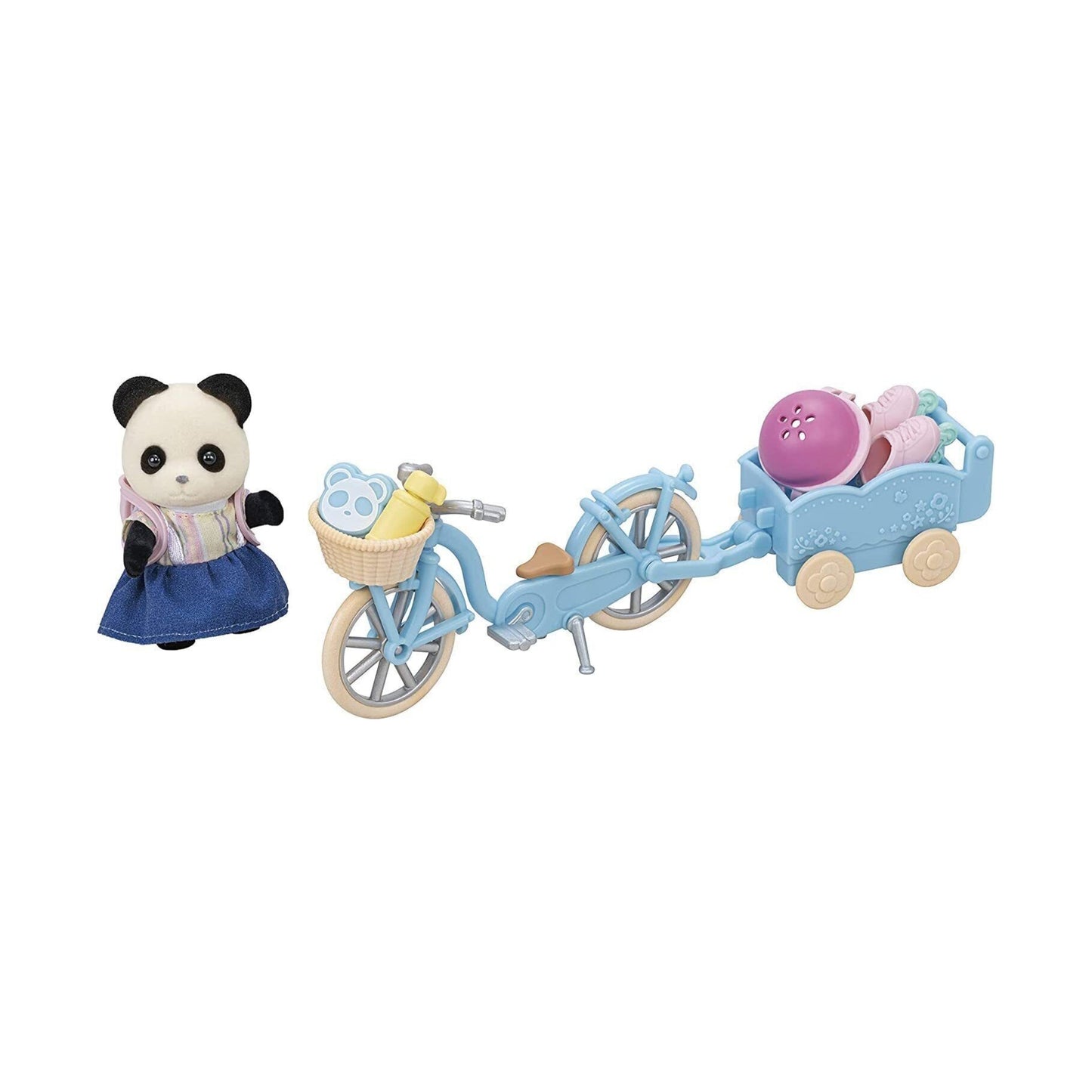 Sylvanian Families Cycle & Skate Set Panda Girl Sylvanian Families