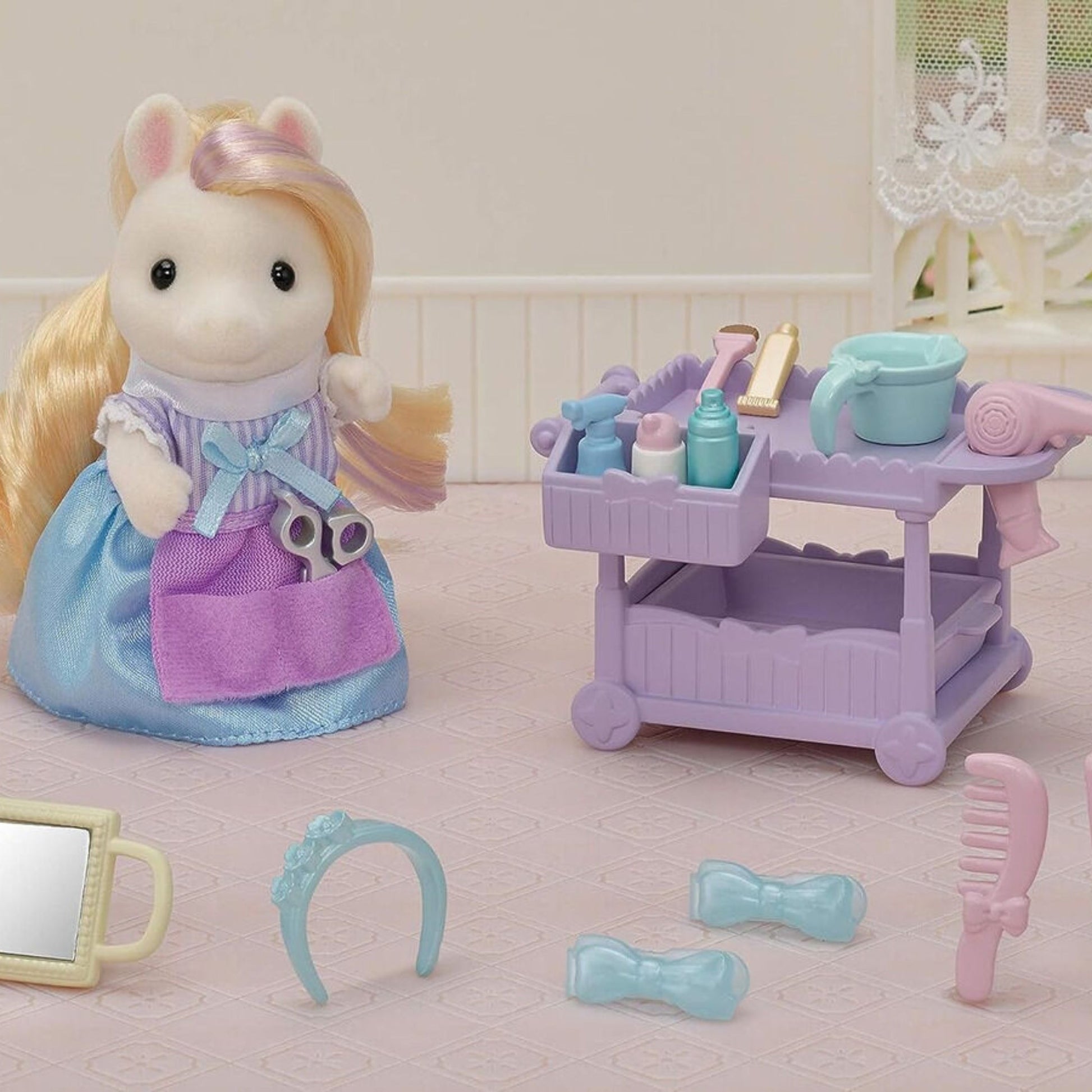 Sylvanian Families Pony's Hair Style Set