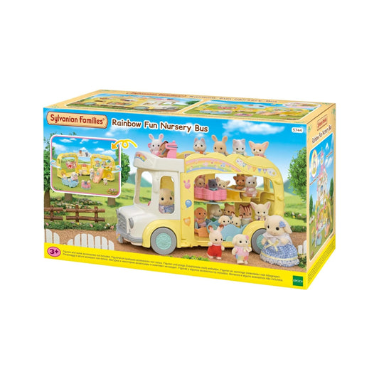 Sylvanian Families Rainbow Fun Nursery Bus Sylvanian Families