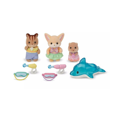 Sylvanian Families Nursery Fun Pool Fun Trio Sylvanian Families