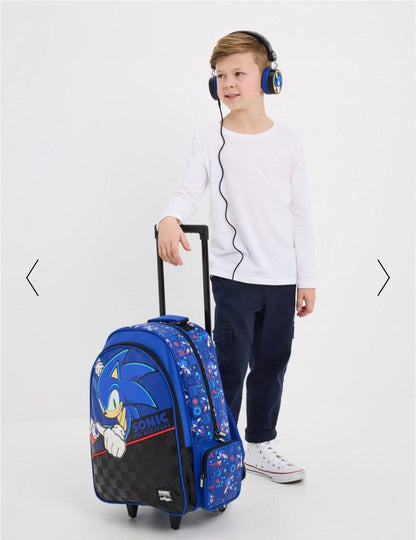 Smiggle Sonic Trolley Backpack Smiggle