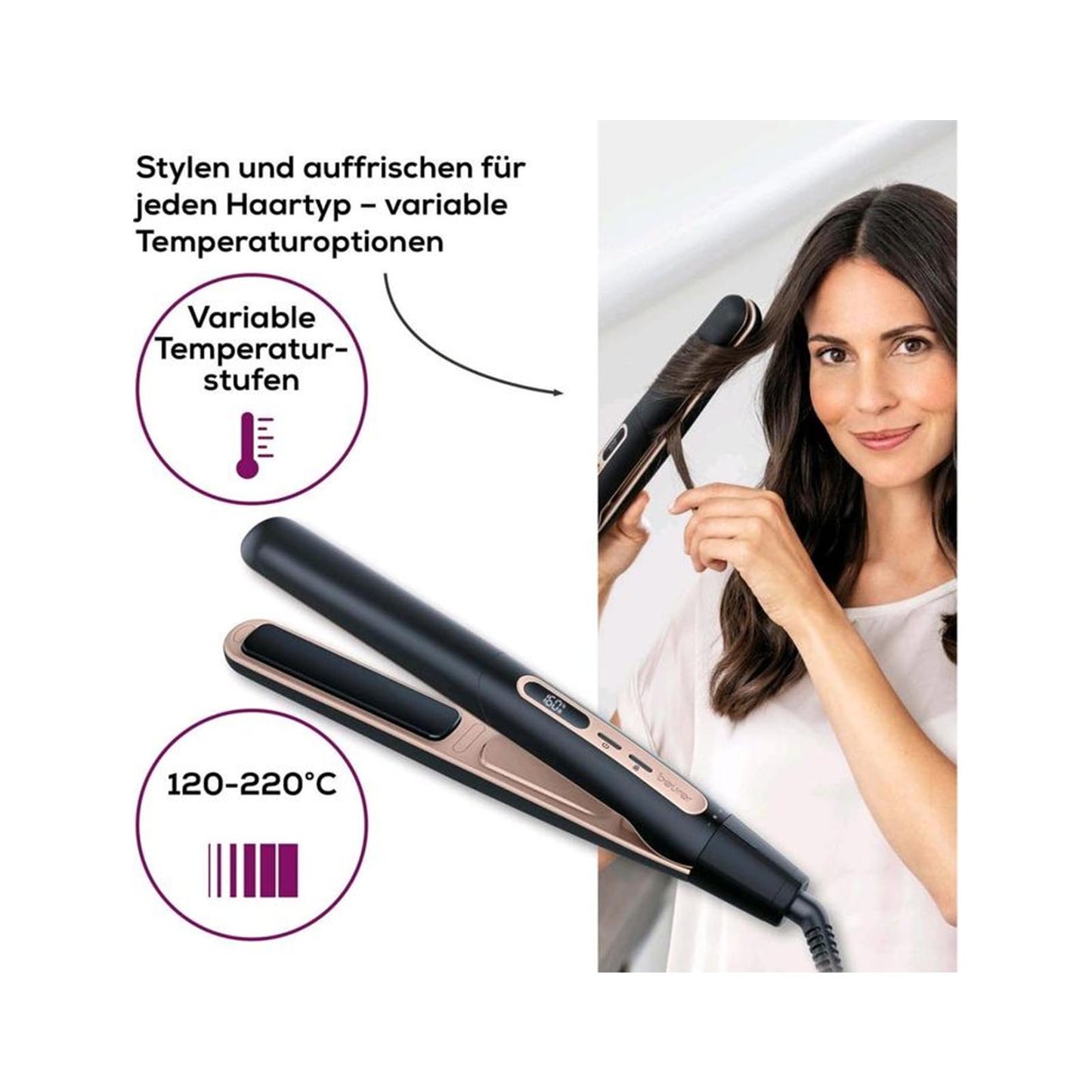Beurer HS 100 Hair straightener BEURER