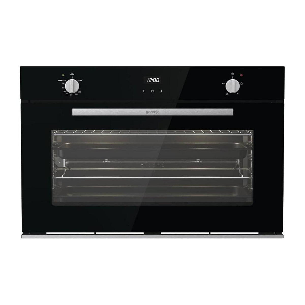 GORENJE Oven Gas 90 cm Convection Black (BU) GORENJE