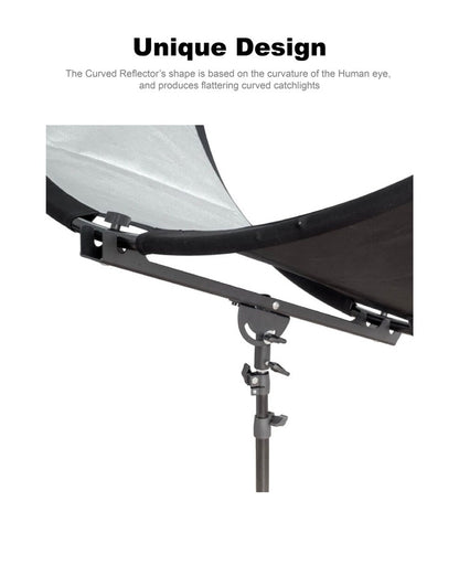 Curved Reflector 50x100cm