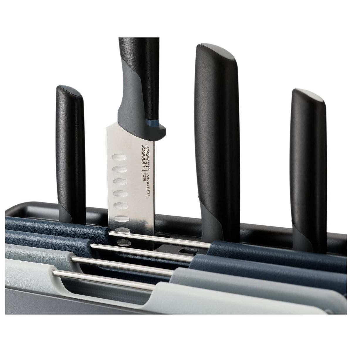 Folio Icon 8-Piece Colour coded Cutting Board Set with Japanese Stainless Steel Knives