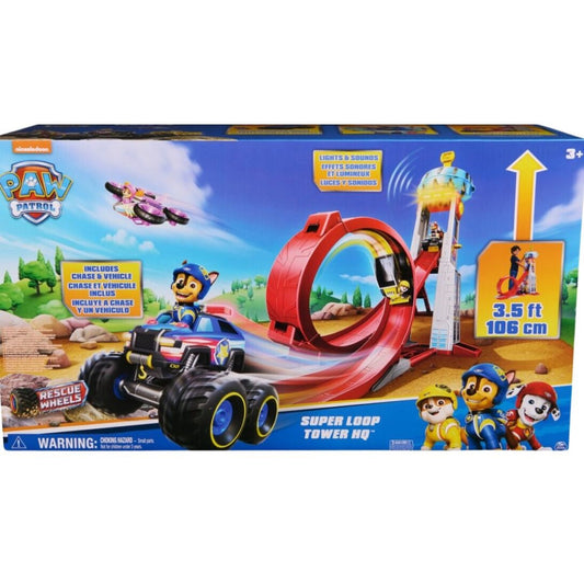 Paw Patrol Rescue Wheels Super Loop Tower Spin Master