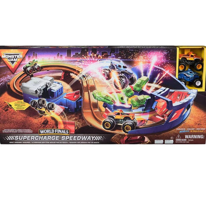 Monster Jam Supercharge Speedway Circuit Spin Master