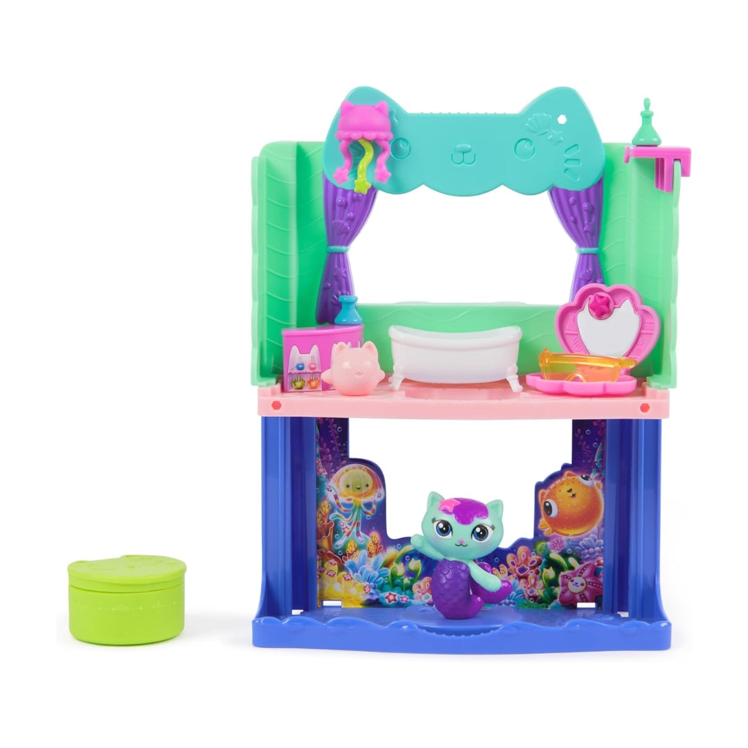 Gabby’s Dollhouse The Movie 2 MerCat's Spa-wesome Bathroom (Assorted) Spin Master