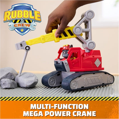 Paw Patrol Rubble & Crew Charger Mega Power Crane Spin Master
