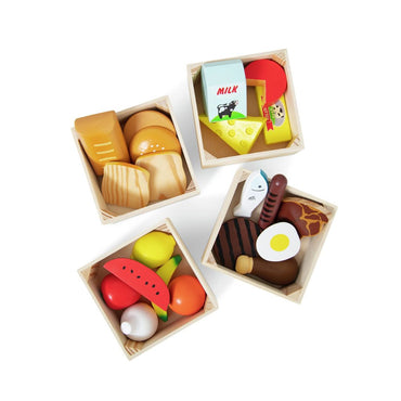 Melissa & Doug Wooden Food Set Melissa & Doug