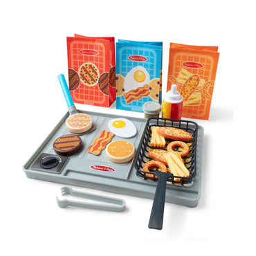 Melissa & Doug Flip & Fry Grill Play Set with Water Melissa & Doug
