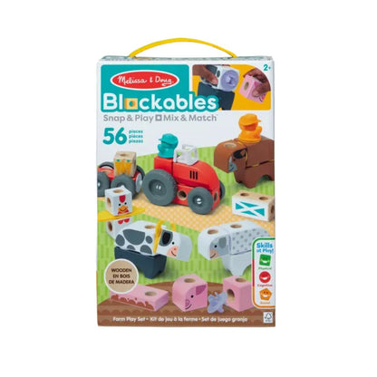 Melissa & Doug Blockables Building Set Farm Melissa & Doug