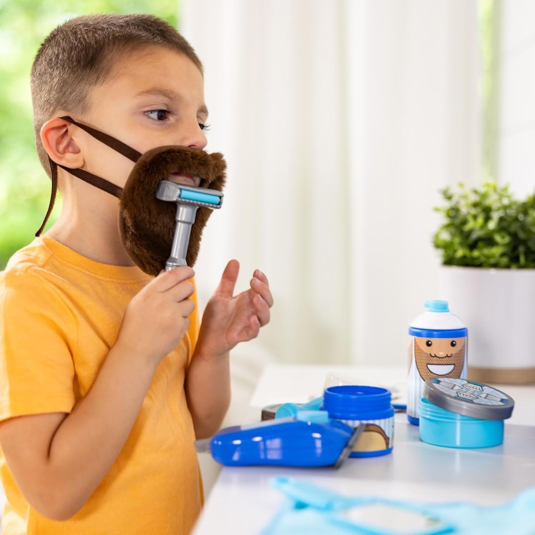 Melissa & Doug Barber Shop Pretend Play Set Melissa & Doug
