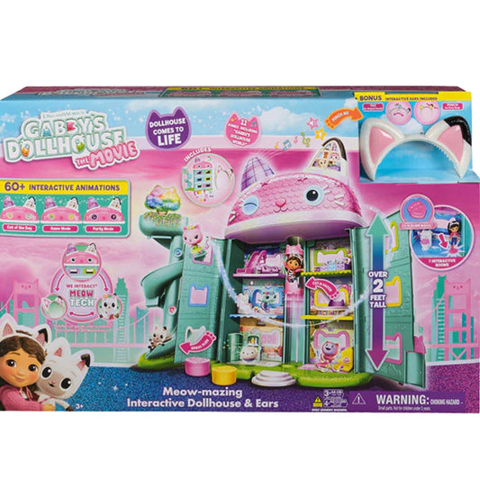 Spin Master Gabby’s Dollhouse Movie Deluxe Dollhouse & Ears set Spin Master
