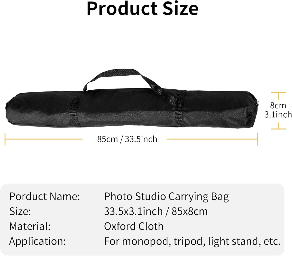 Tripod Carrying Bag 85cm