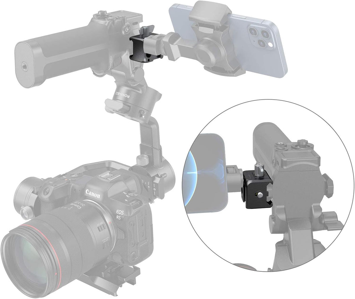 SmallRig NATO Clamp Accessory Mount for DJI RS Series