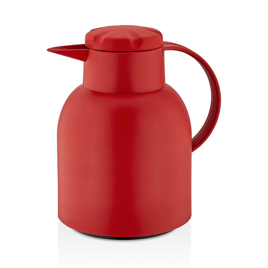 DUCK THERMOS (FLAT CAP) RED 1LT