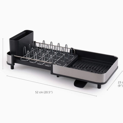 Joseph extend Slim Steel Dish Rack Grey JOSEPH