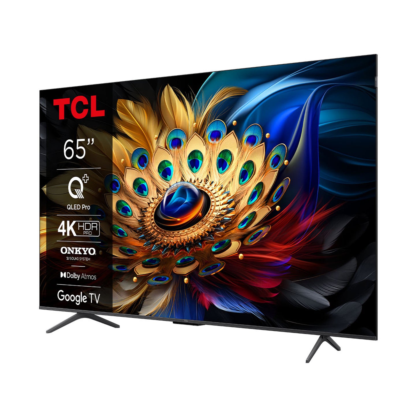 TCL QLED 65" 4K SMART GOOGLE TV