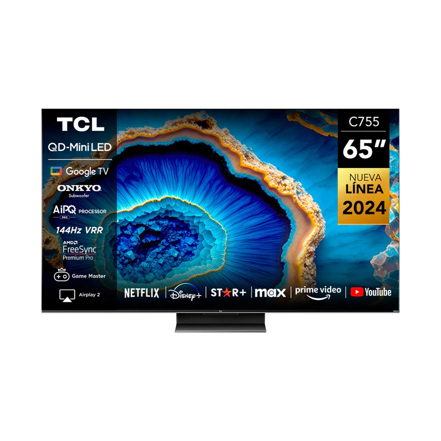 TCL MINI LED 65" 4K SMART GOOGLE TV