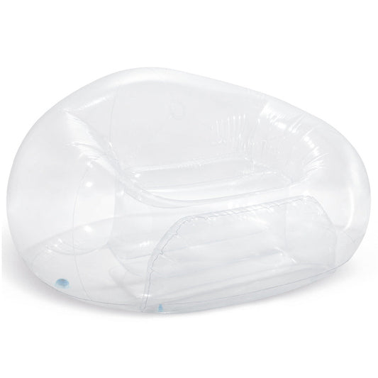 Transparent Beanless Bag Chair Intex