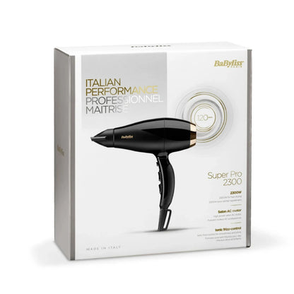 Babyliss Super Pro Hair Dryer 2300w BABYLISS