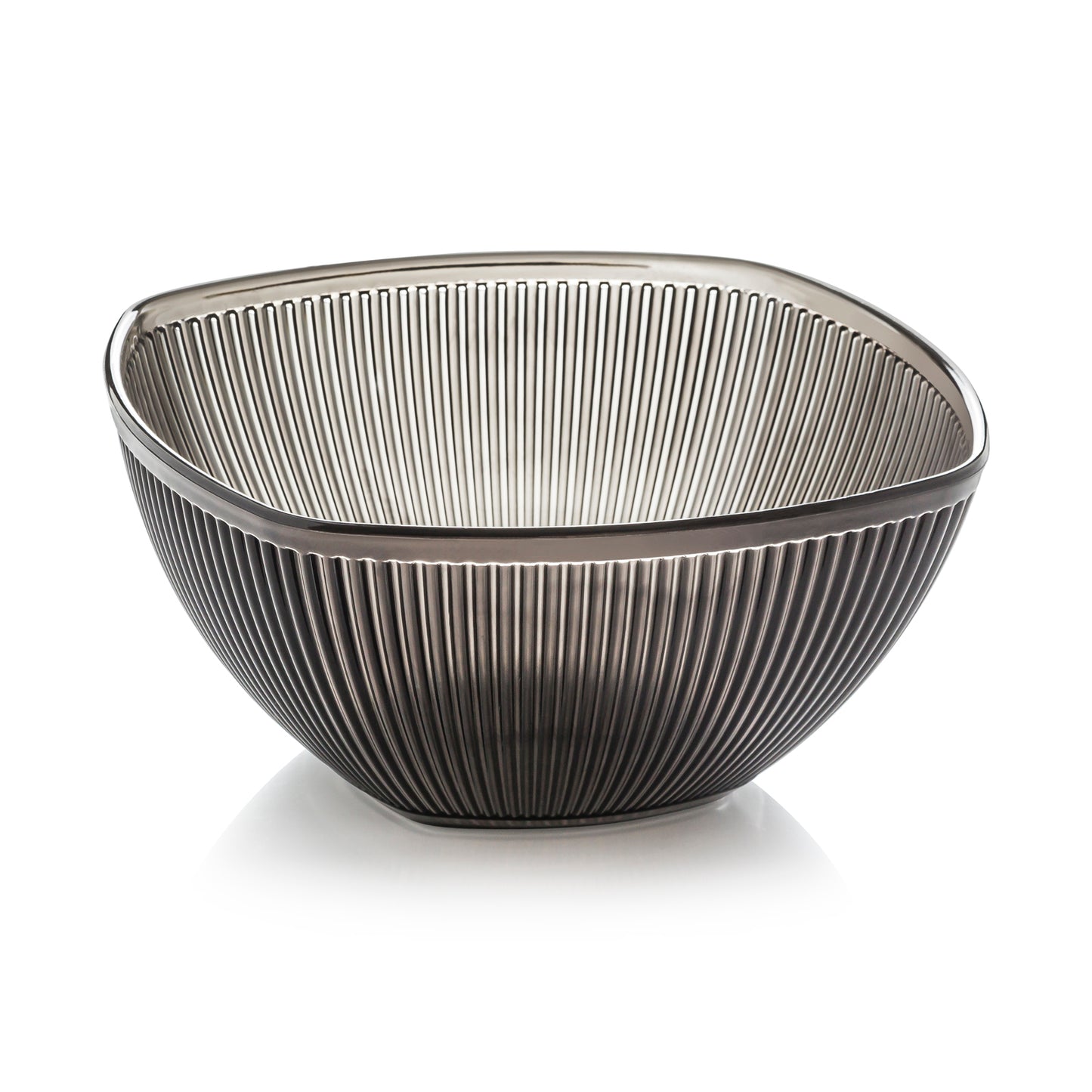 BAROK SMOKED GRAY ACRYLIC BOWL (3.35lt)