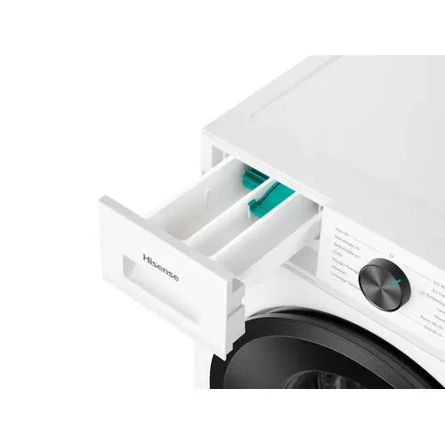 HISENSE Washer Front Load 8KG 1400RPM Inverter Steam White