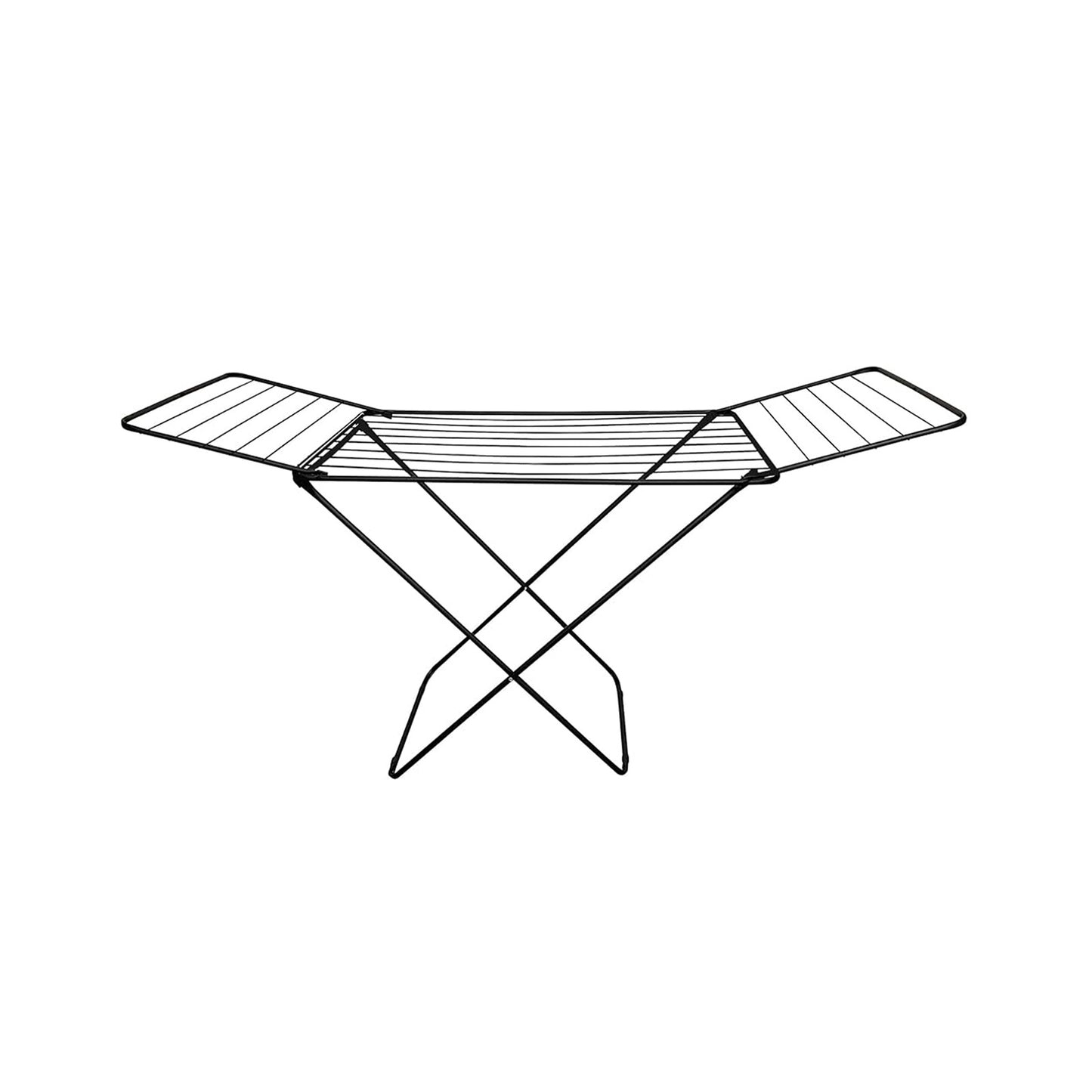 Drying Rack (BLACK ) Aluminium 170X55X118 CM
