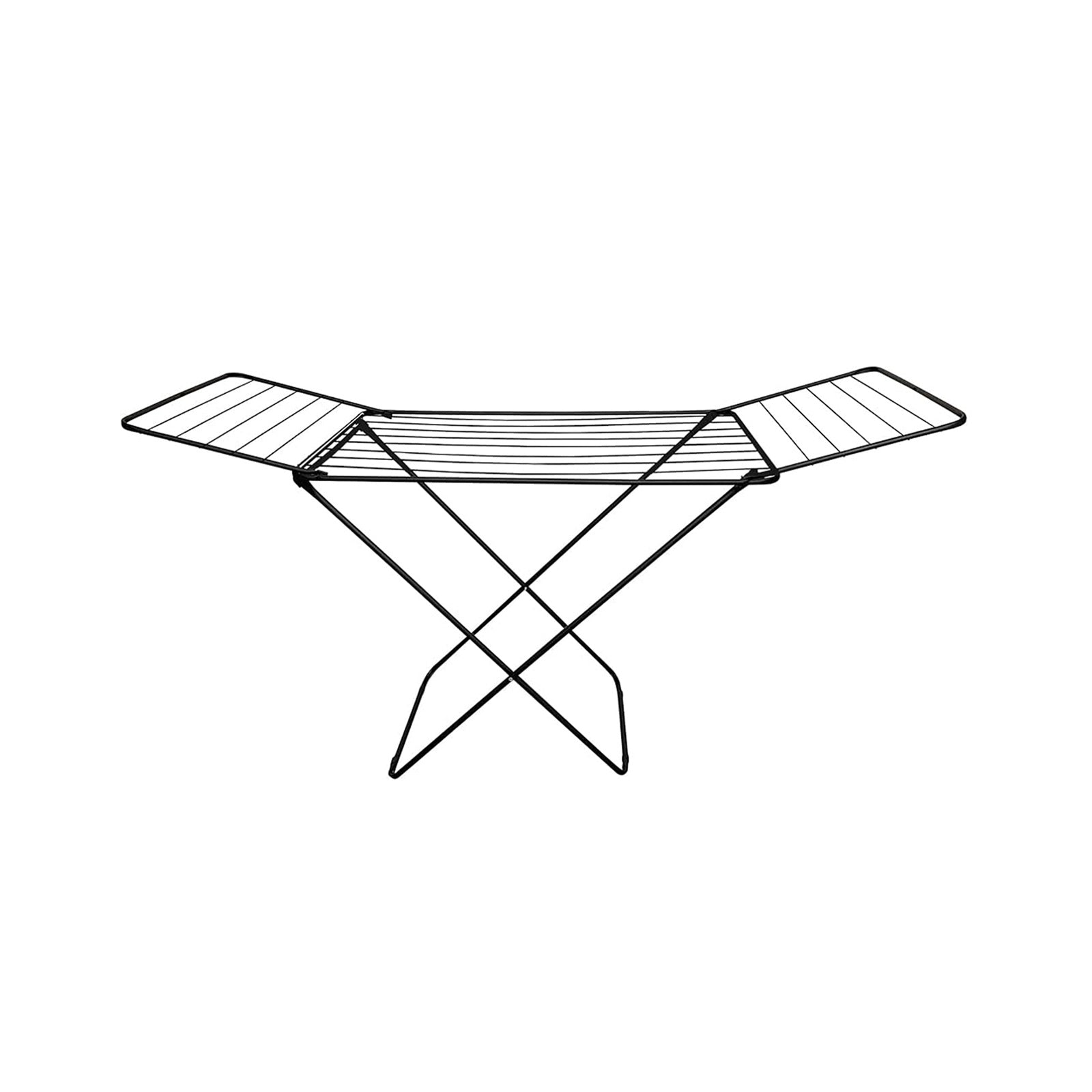 Drying Rack (BLACK ) Aluminium 170X55X118 CM
