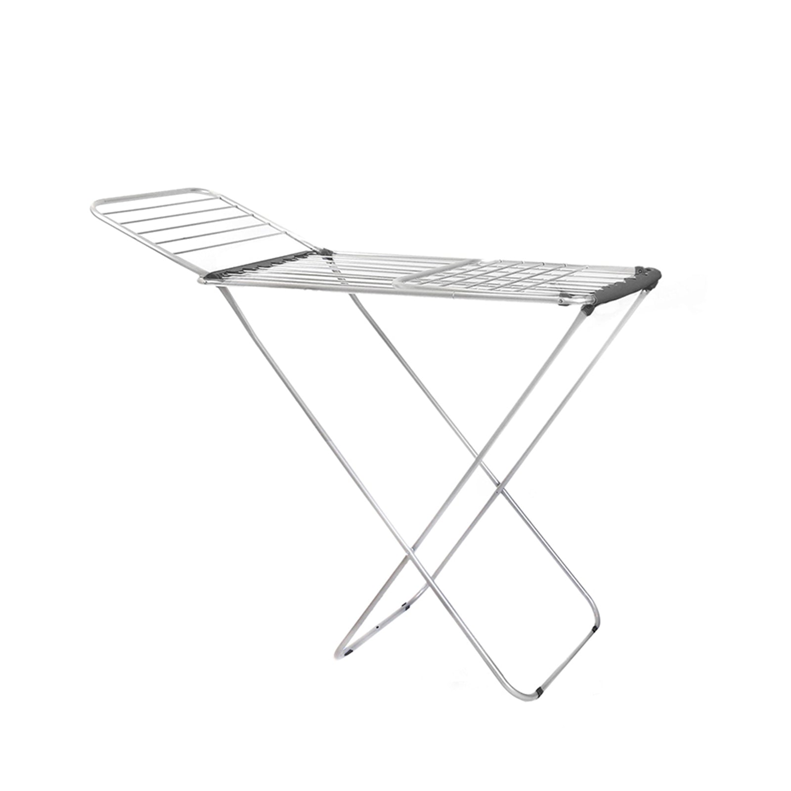 Drying Rack Aluminium Grey 170 55 118 Cm