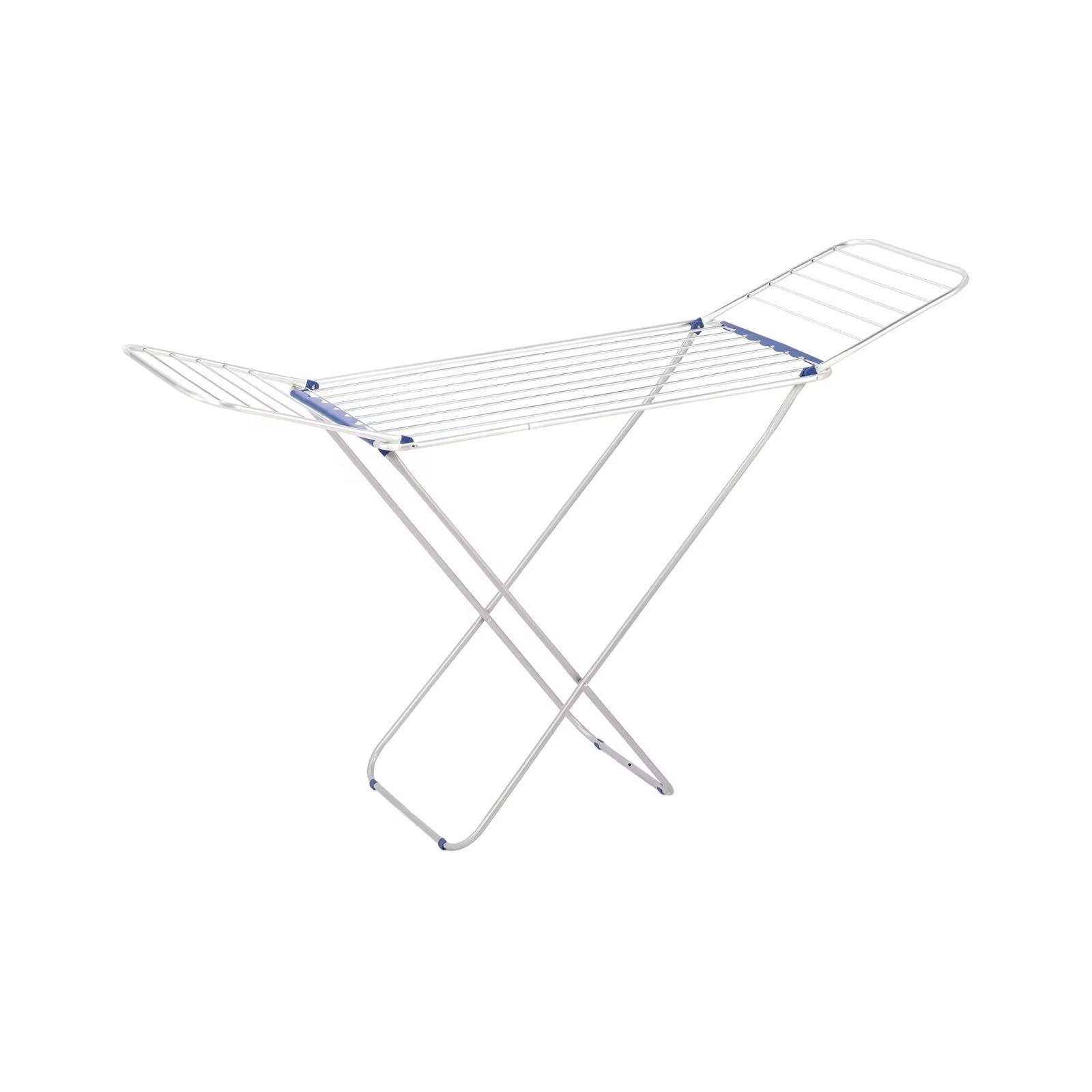Aluminum clothes drying rack, Black, 170x55x118 BDR