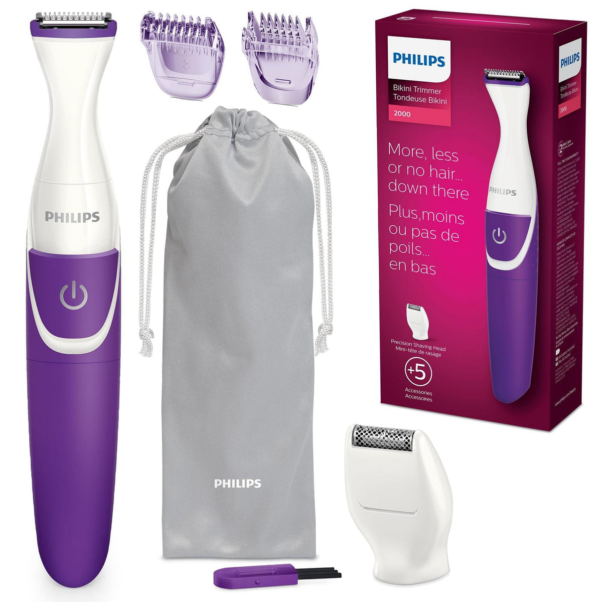 Bikini trimmer wet&dry PHILIPS