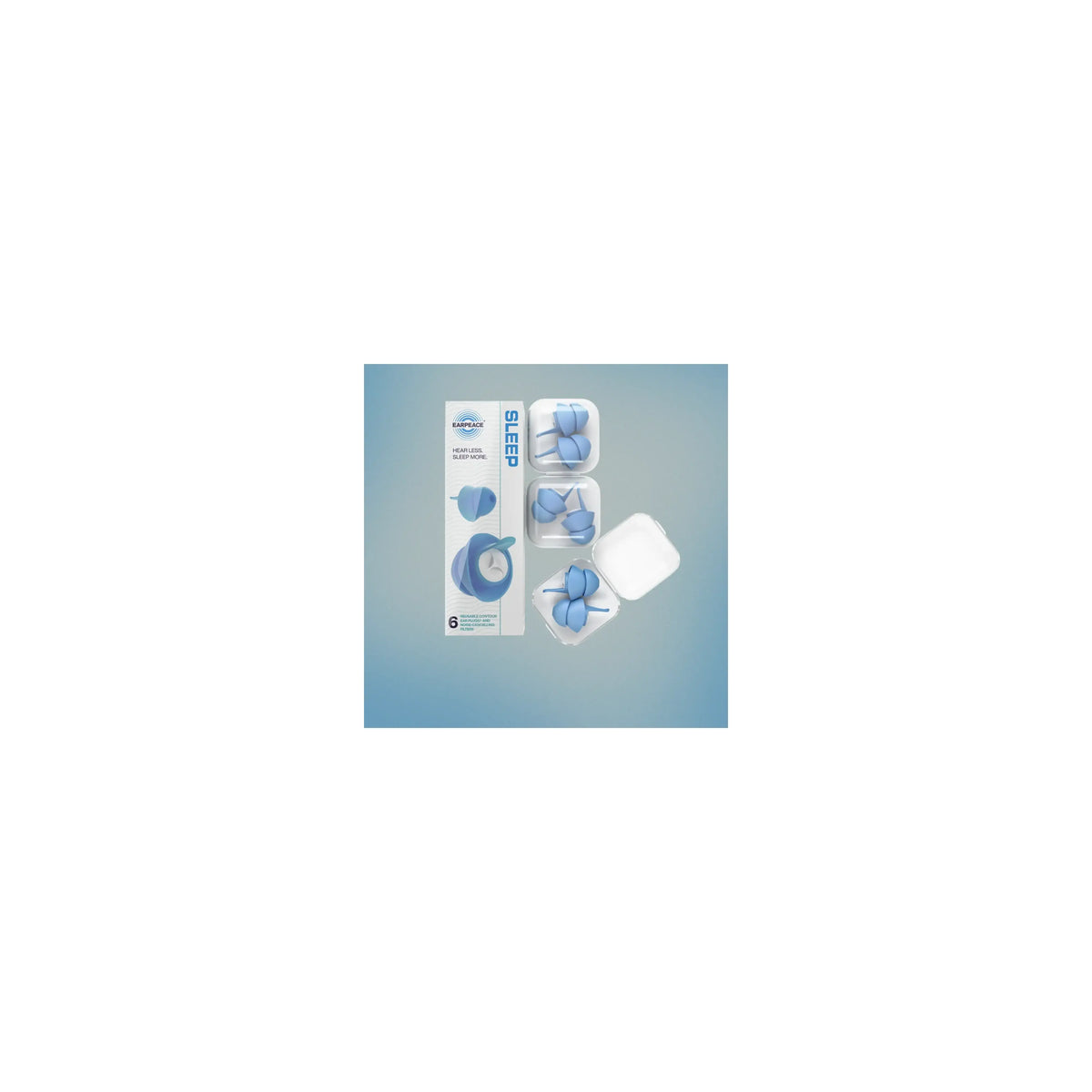 Earpeace Sleep Earplugs with Full-Block Filters EARPEACE