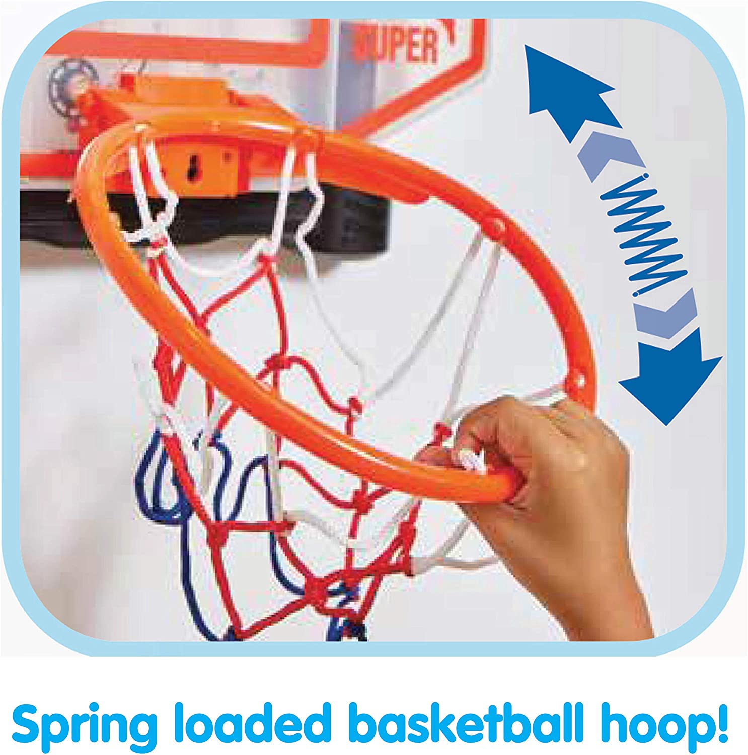 Electronic Basketball Hoop