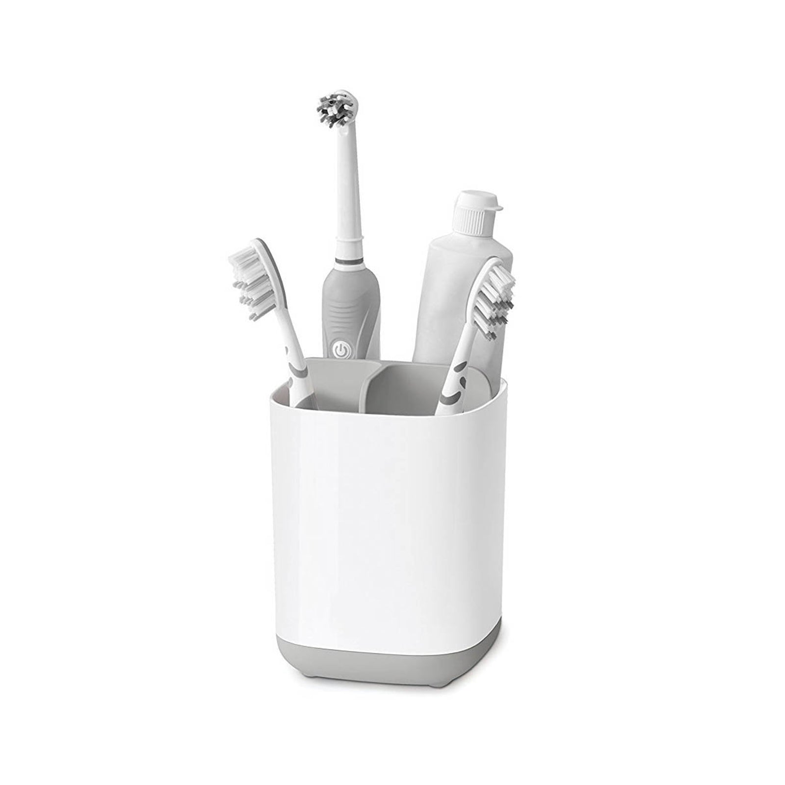 Joseph Joseph Easy Store Toothbrush Caddy Grey/White