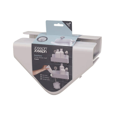 Joseph Joseph Easy Store Corner Shower No Mirror 2 pack JOSEPH