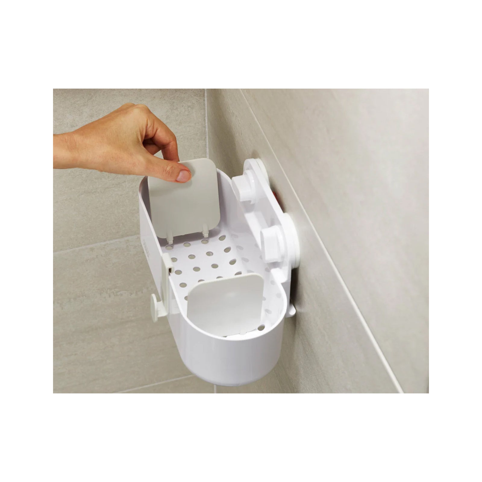 Joseph Joseph Duo Shower Caddy White